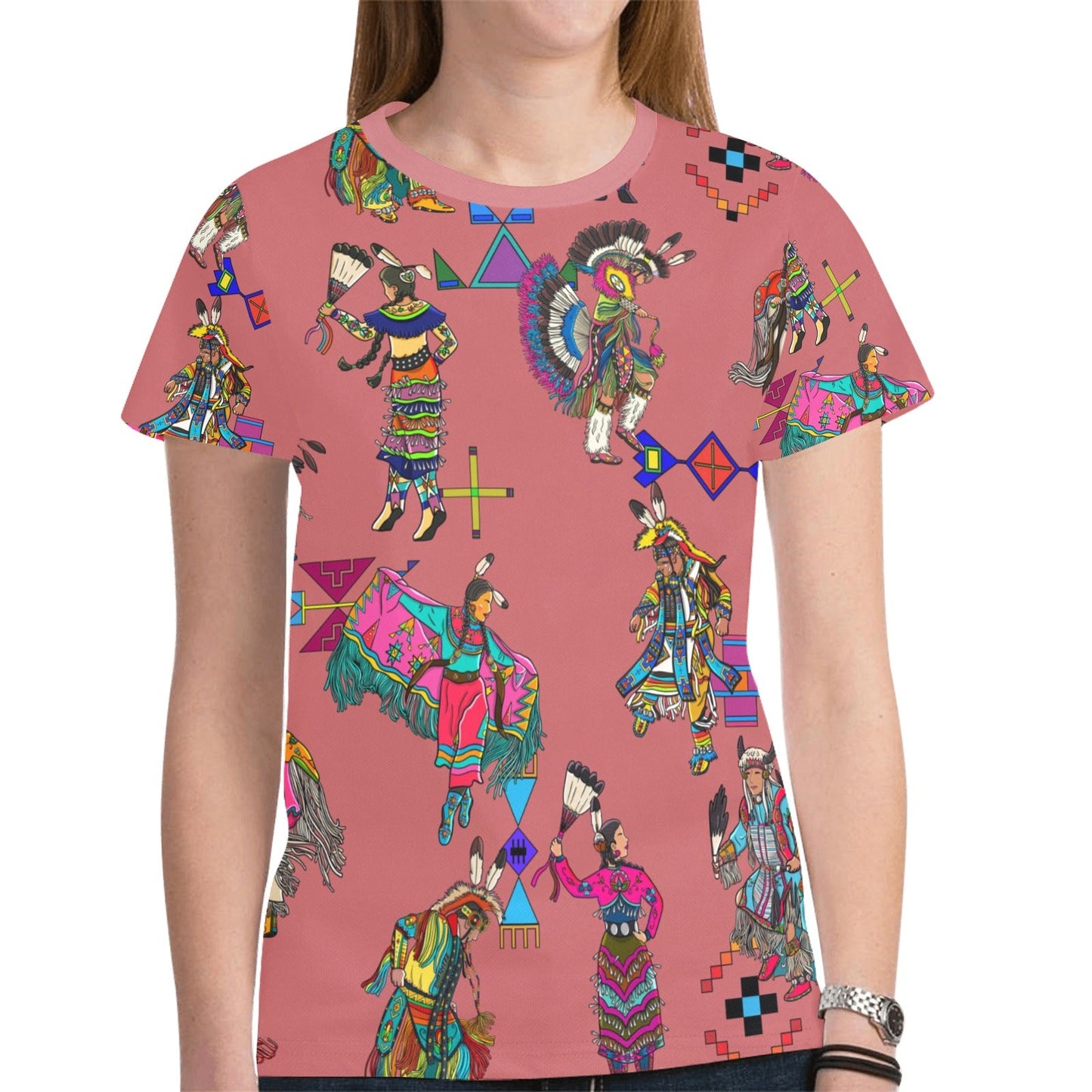 Grand Entry Dancers Terra Cotta Tee