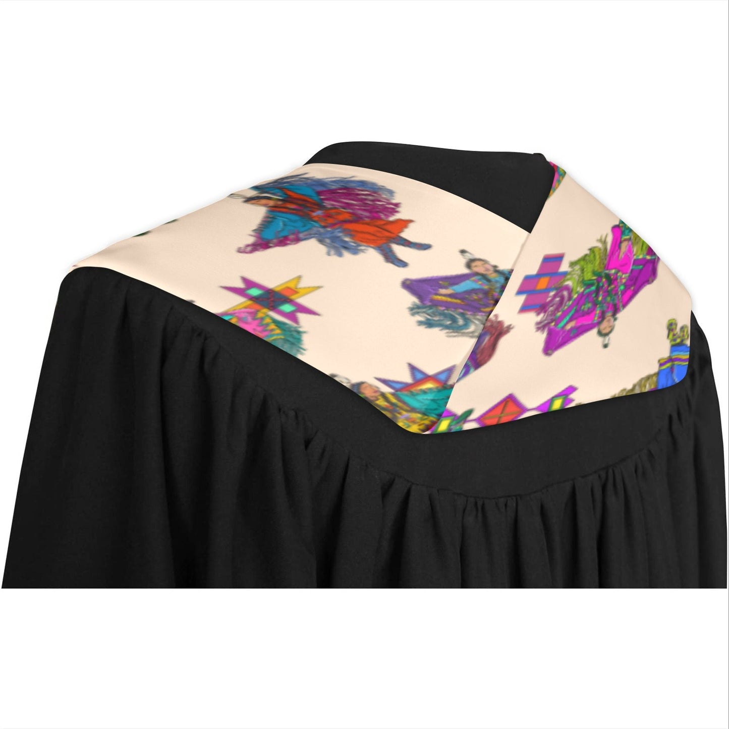 Women's Fancy Dancers Muslin Graduation Stole