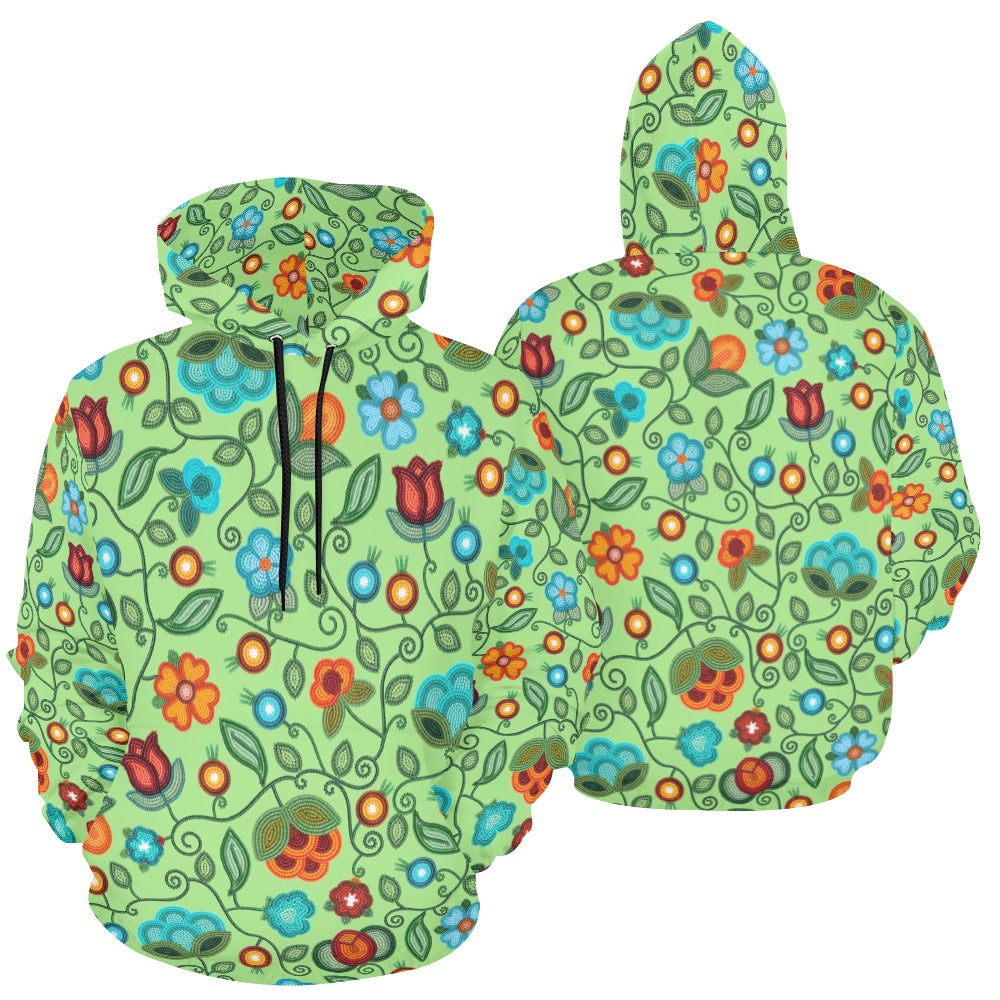 Prairie Fire Petals Sage Hoodie for Men