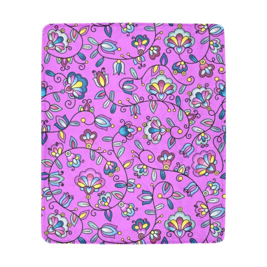 Autumn Bundle Blessing Purple Ultra-Soft Micro Fleece Blanket 50"x60"