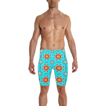 Load image into Gallery viewer, Rising Star Harvest Moon Men&#39;s Knee Length Swimming Trunks
