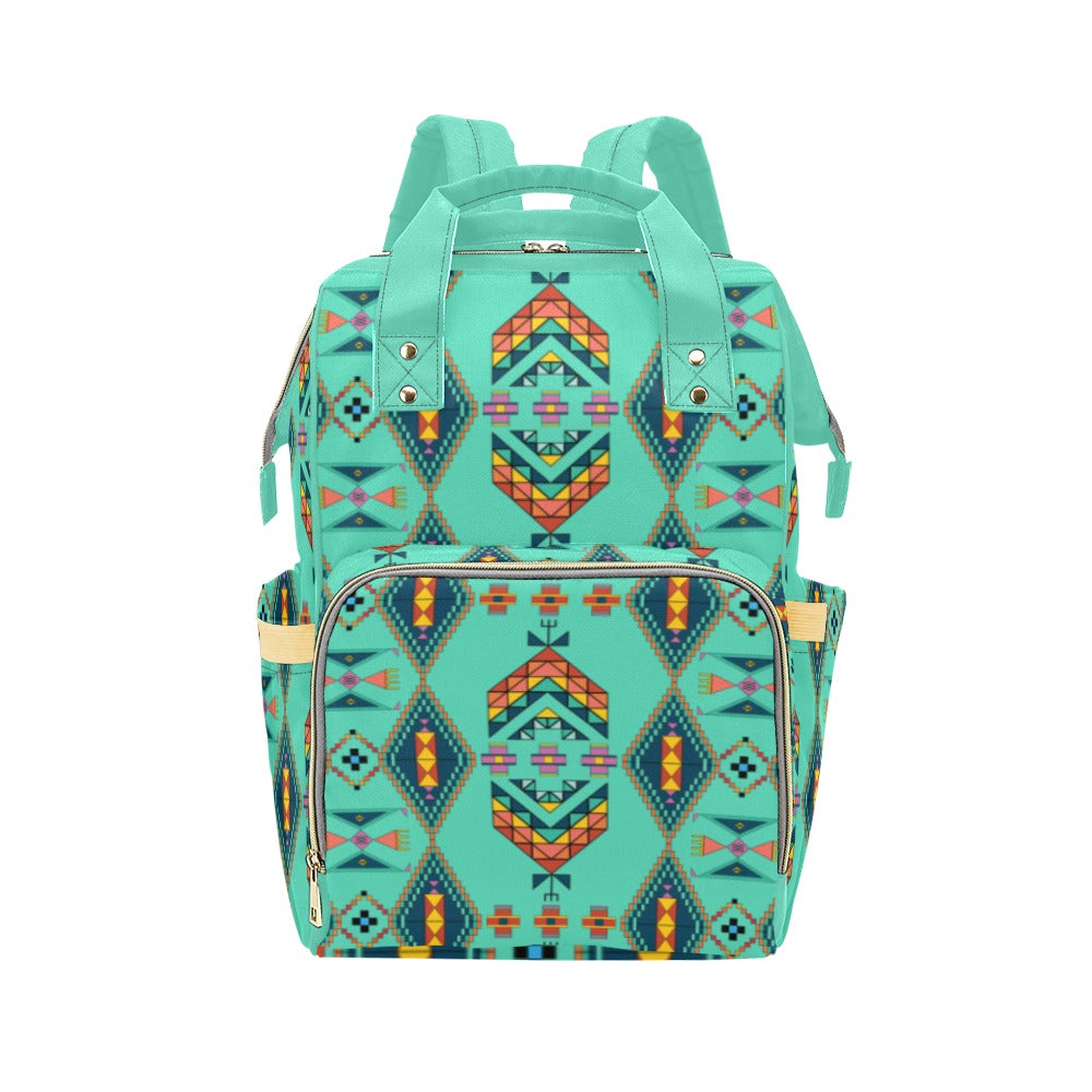 Travois Tipi Smoky Sky Multi-Function Diaper Backpack
