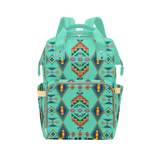 Travois Tipi Smoky Sky Multi-Function Diaper Backpack