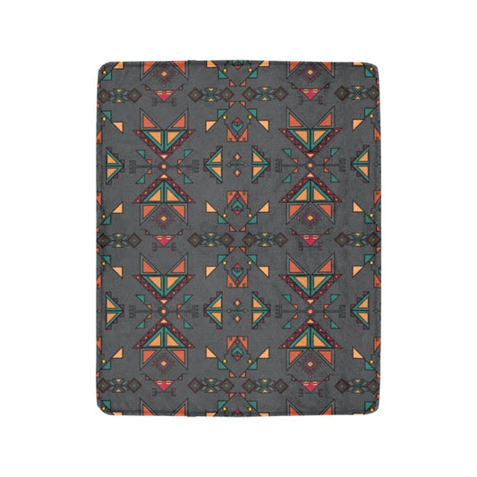 Arrow dawn Gray Ultra-Soft Micro Fleece Blanket 40"x50"