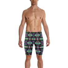 Load image into Gallery viewer, River Trail Journey Men&#39;s Knee Length Swimming Trunks
