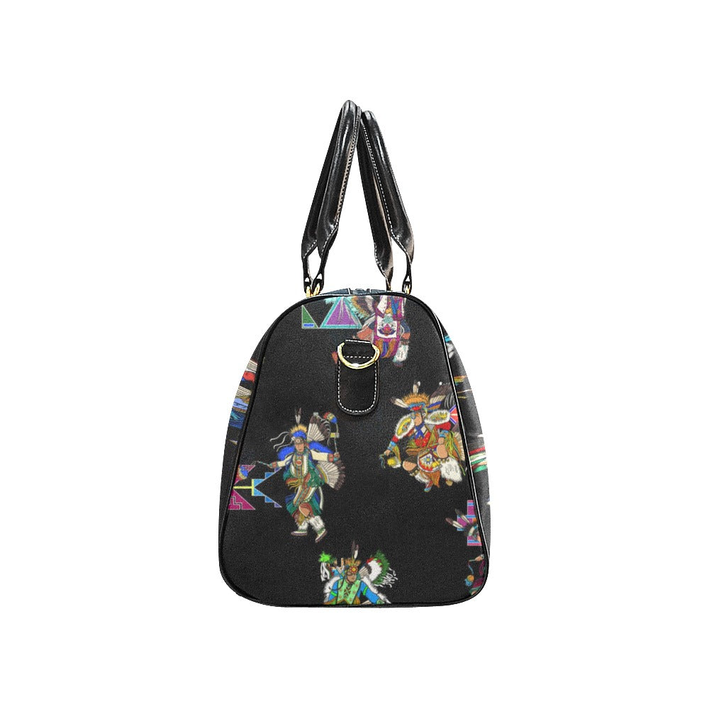 Men's Fancy Dancer Black Small Travel Bag