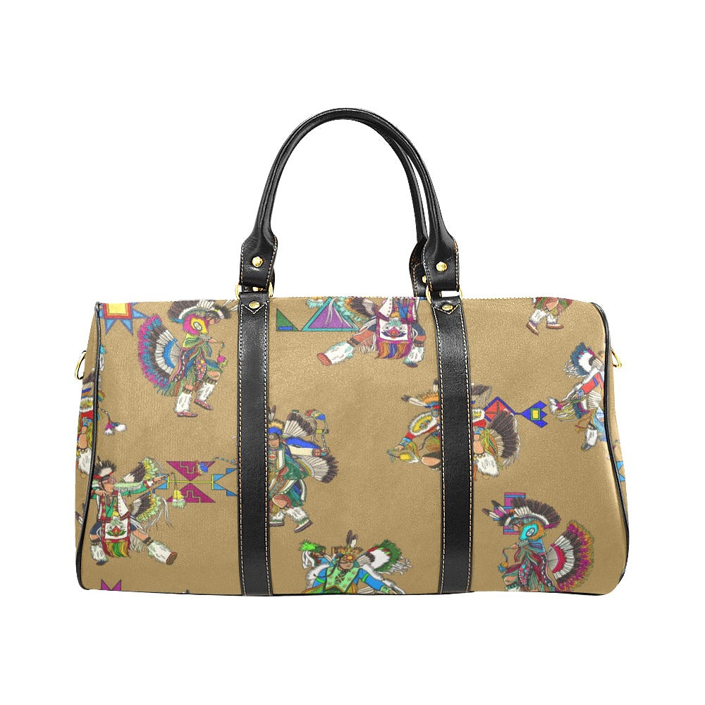 Men's Fancy Dancers Earth Large Travel Bag