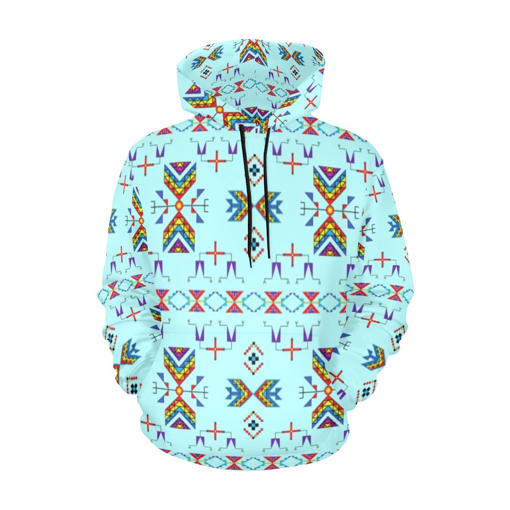 Rainy Chief Rainbow Robin Egg Hoodie for Men