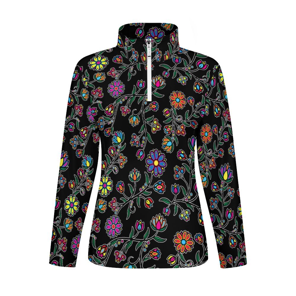 Cosmic Whisper Black Mini Master Long Sleeve Yoga Shirt