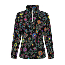 Load image into Gallery viewer, Cosmic Whisper Black Mini Master Long Sleeve Yoga Shirt
