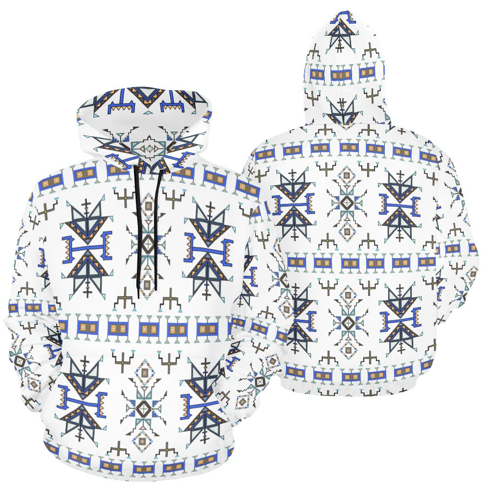 Eagle Strike White Hoodie for Women (USA Size)