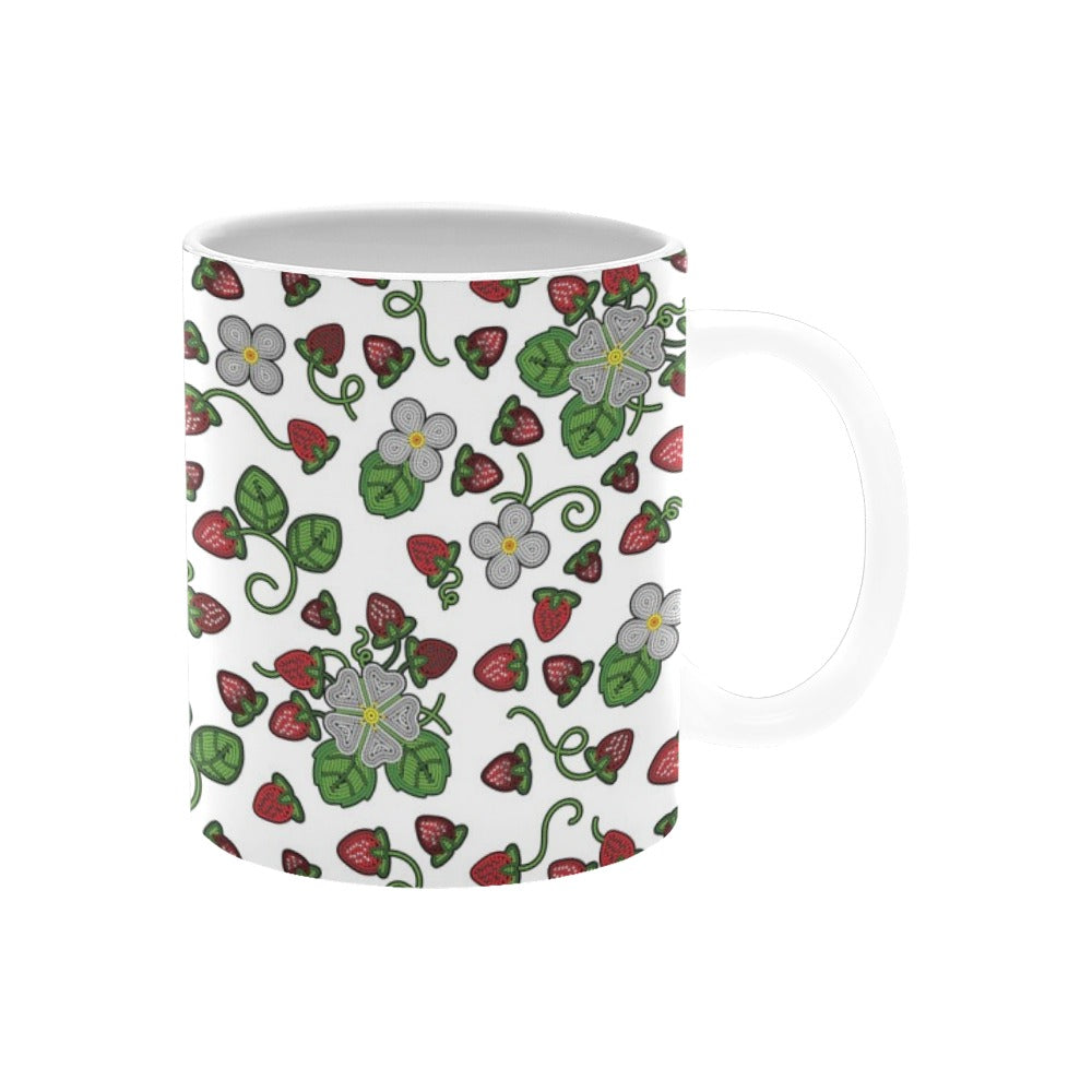 Strawberry Dreams White Mug