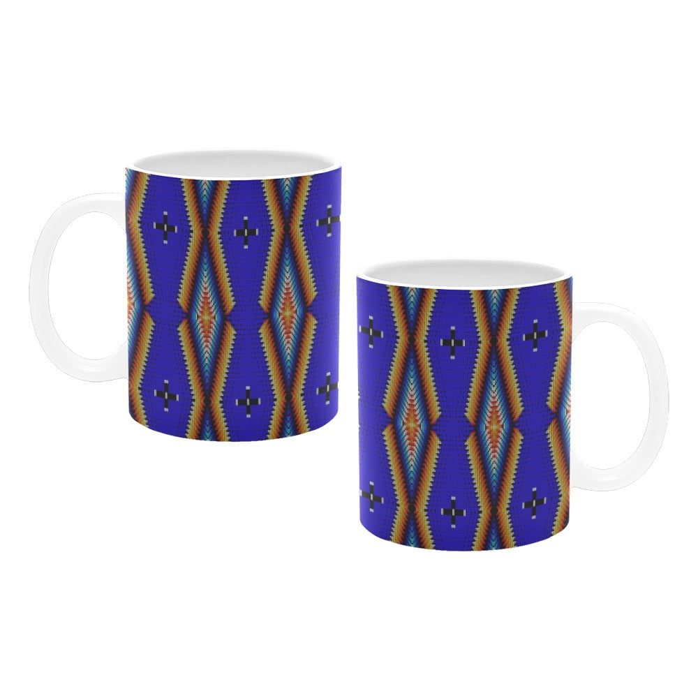 Diamond in the Bluff Blue Mug