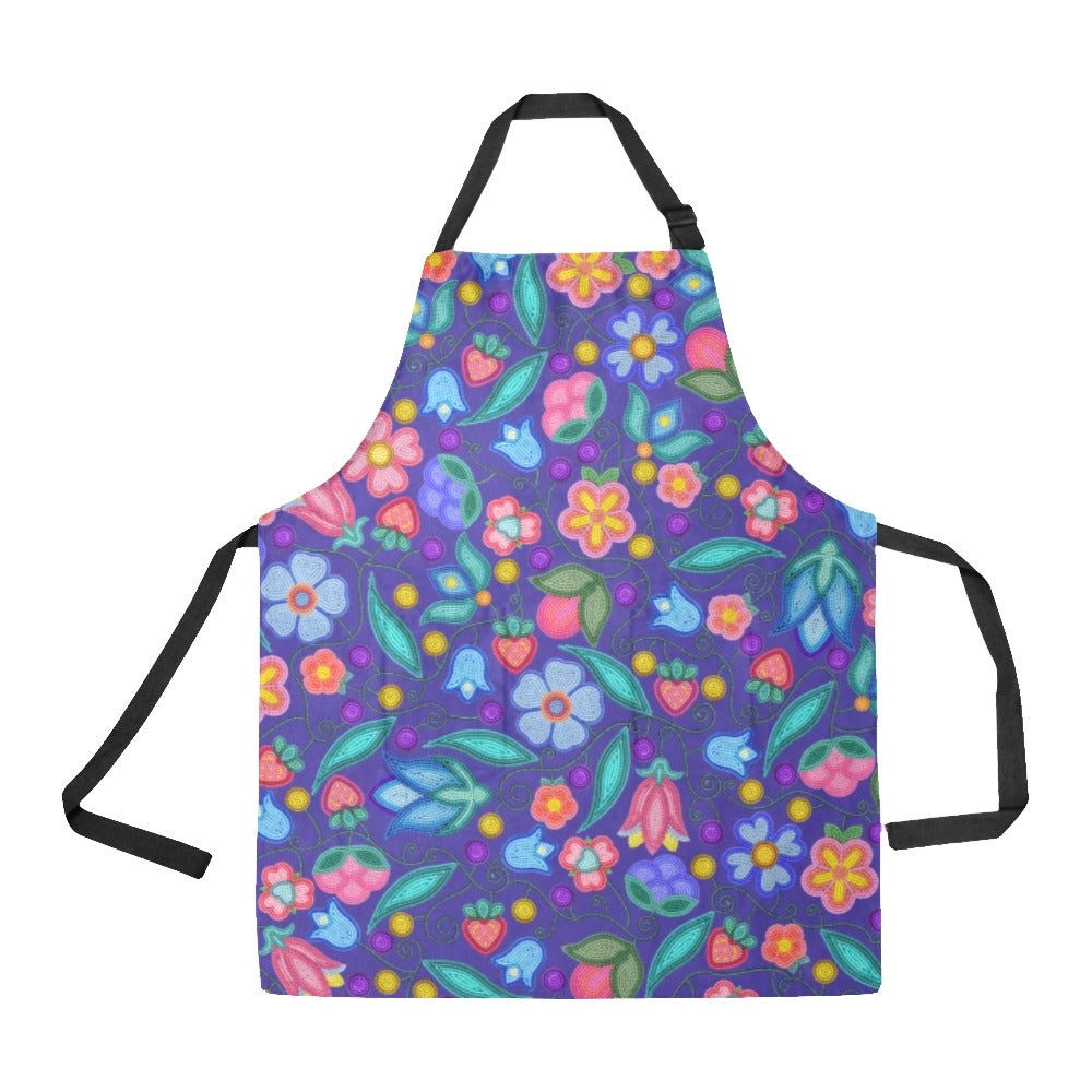 Sweet Offering Indigo Apron