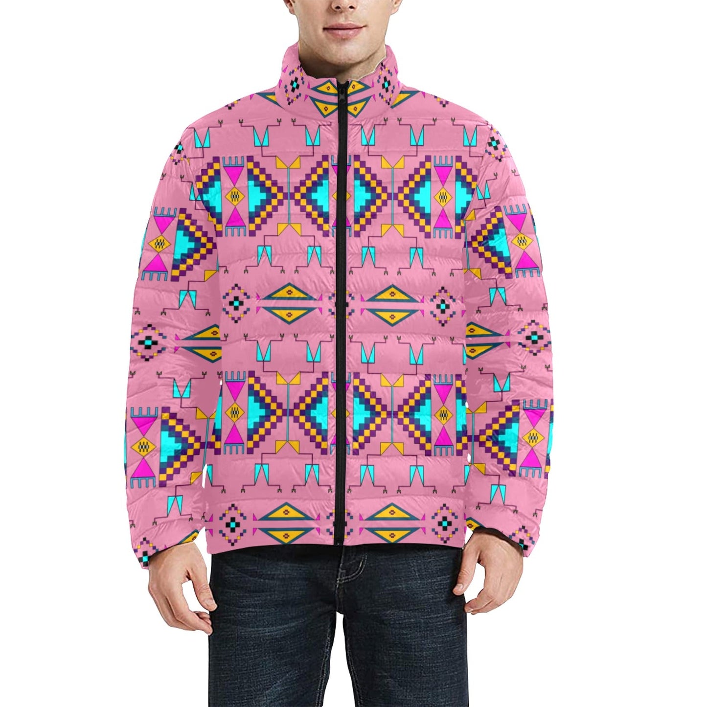 Rite of Passage Pink Men's Padded Jacket