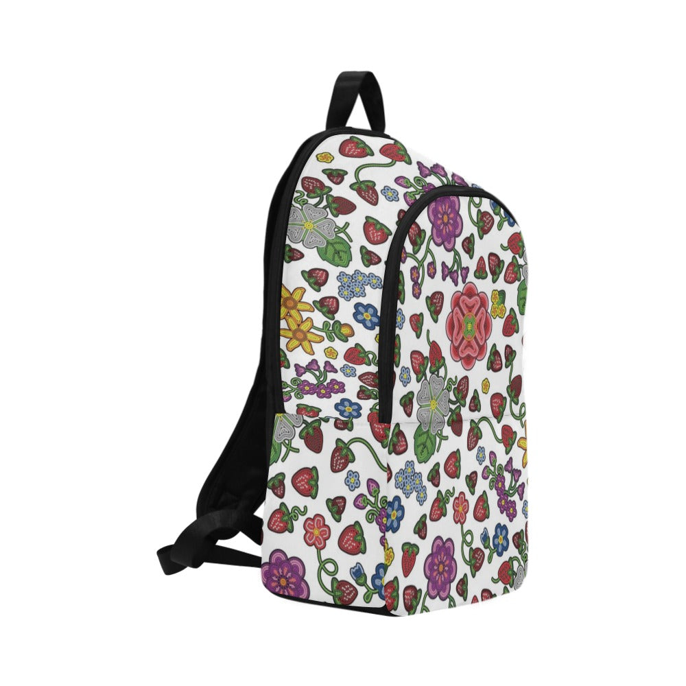 Berry Pop White Backpack