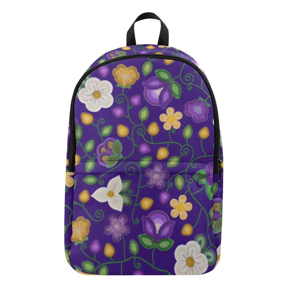Midnight Moss Bloom Aubergine Backpack