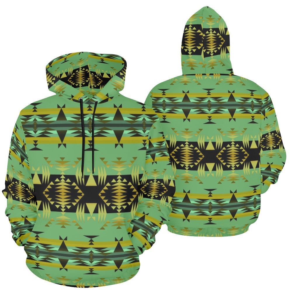 Between the Mountains Sage Hoodie for Men