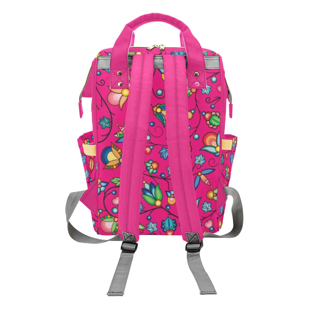 Prairie Plains Spirit Pink Multi-Function Diaper Backpack