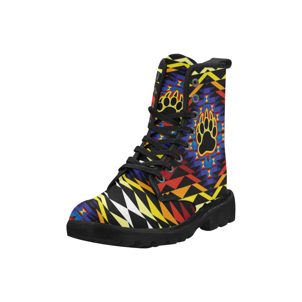 Sunset Bearpaw Blanket Boots