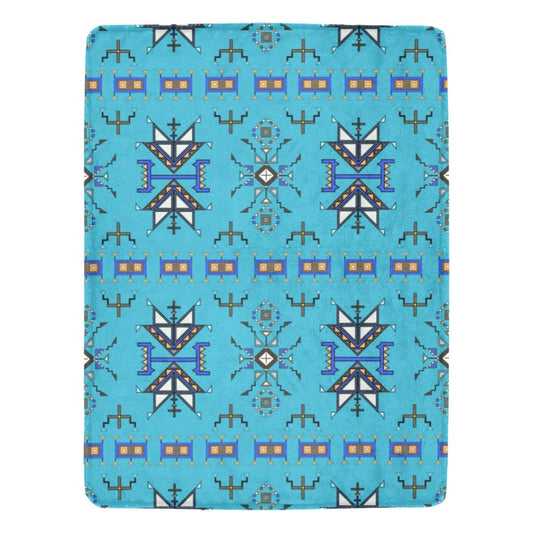 Eagle Strike Blue X-Large Micro Fleece Blanket