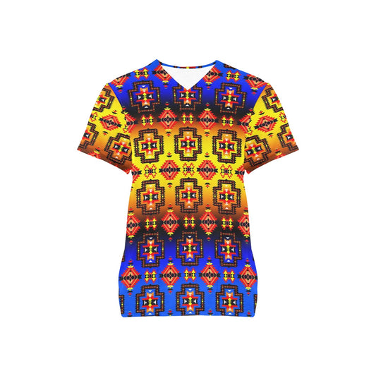 Pretty Blanket Horizon Scrub Top