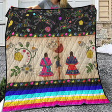 Load image into Gallery viewer, Floral Ledger Sisters Lightweight Quilt
