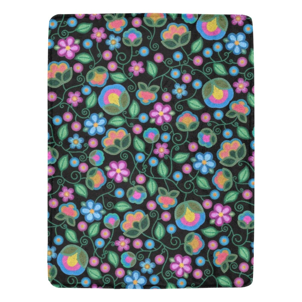 Turquoise Sunbeam X-Large Micro Fleece Blanket