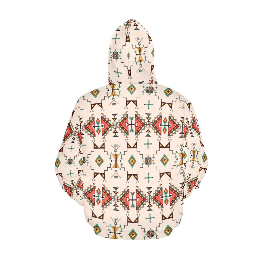 Thunder Flight Cream Hoodie for Women