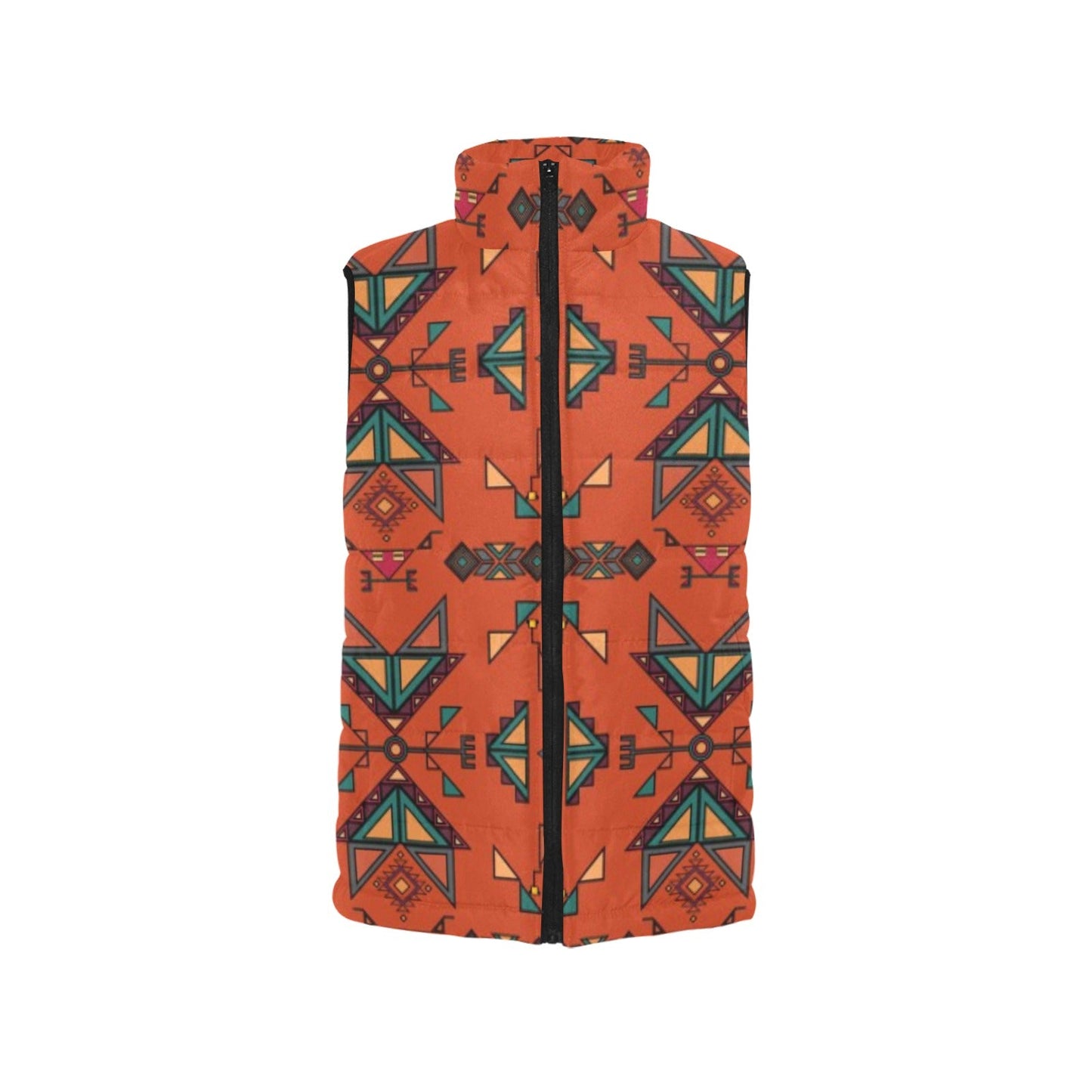 Arrow dawn Orange Women's Padded Vest Jacket