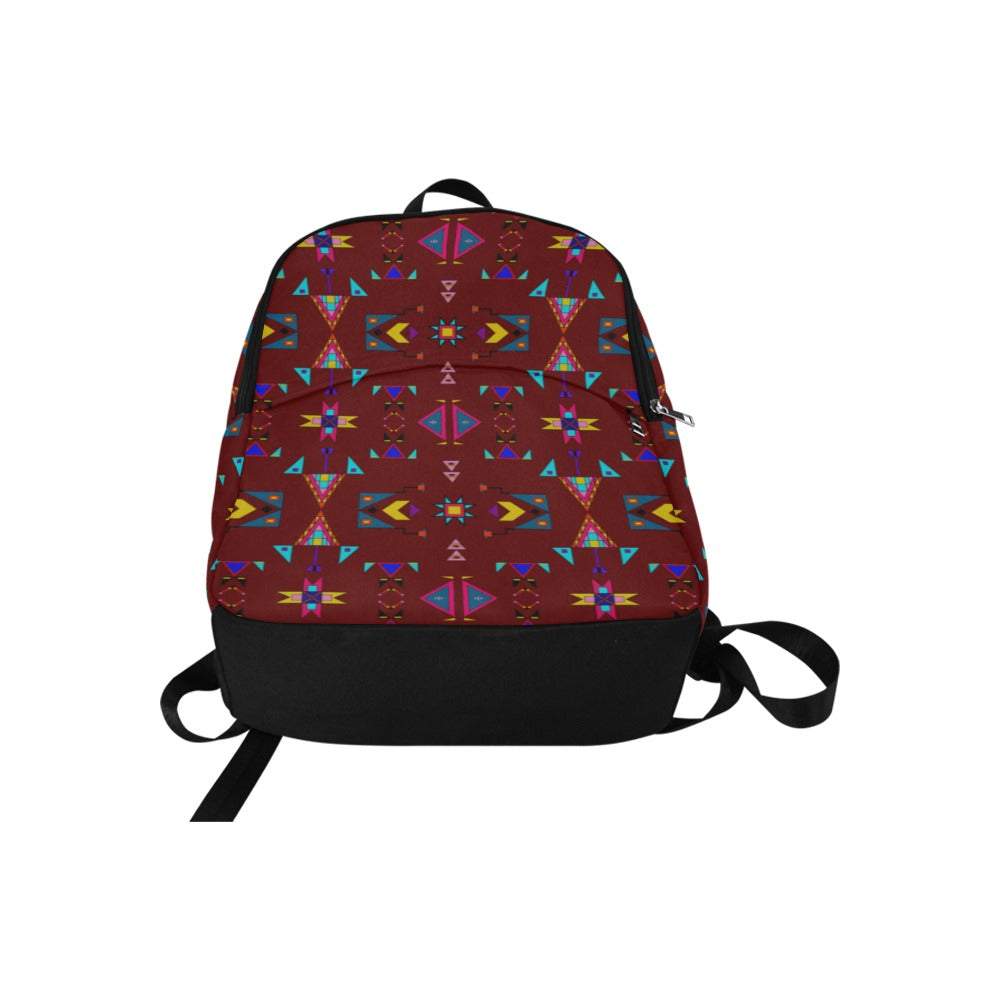 Enemy Territory Dark Maroon Backpack