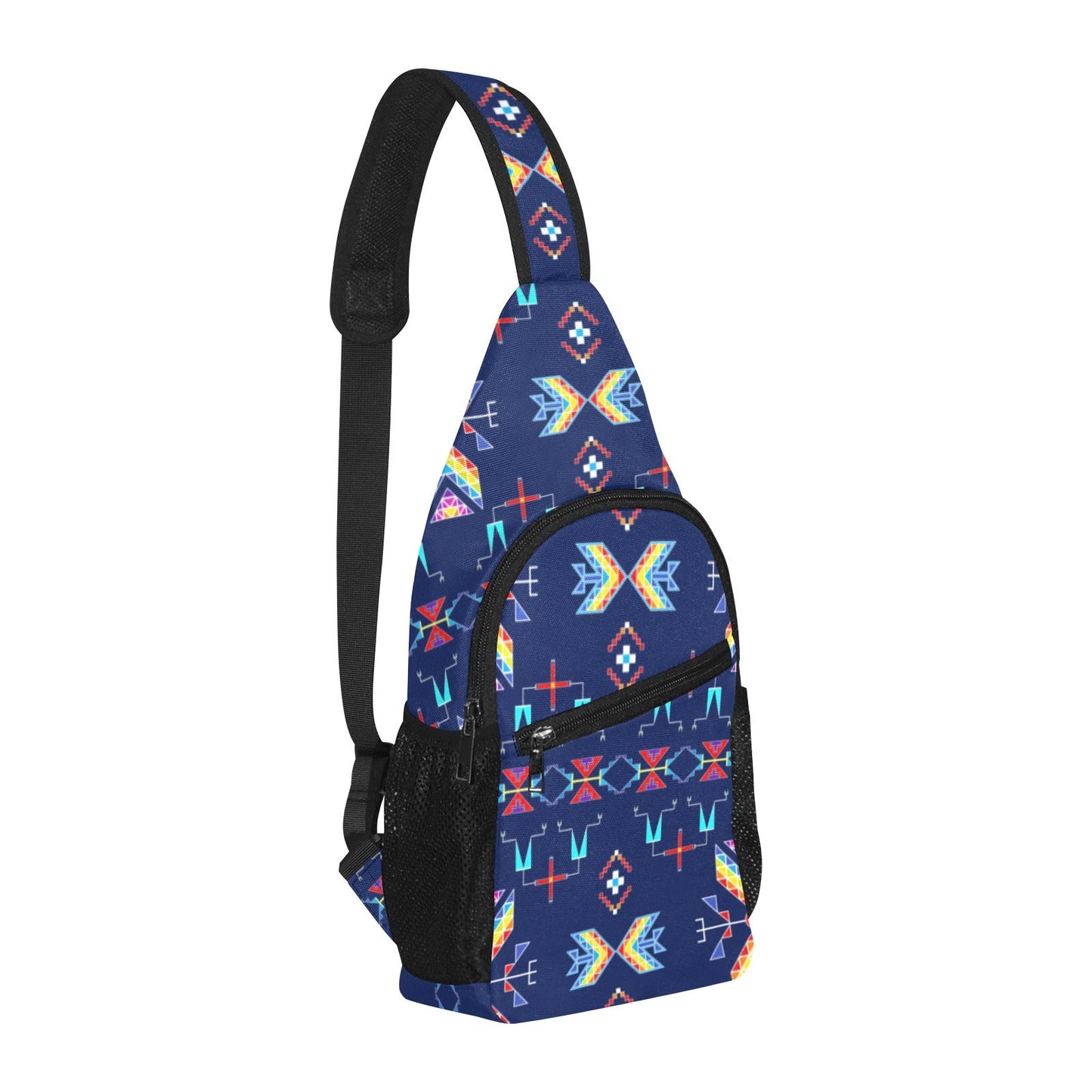 Rainy Chief Rainbow Night Lake Chest Bag