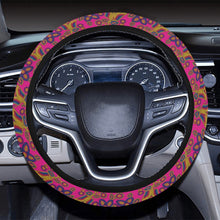 Load image into Gallery viewer, Rainbow Tomorrow Tulip Steering Wheel Cover with Elastic Edge
