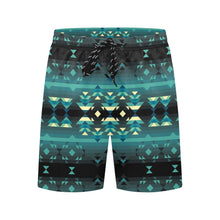 Load image into Gallery viewer, Inspire Green Men&#39;s Mid-Length Beach Shorts
