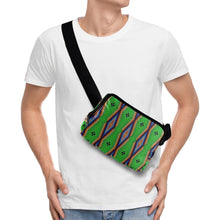 Load image into Gallery viewer, Diamond in the Bluff Lime Belt Bag
