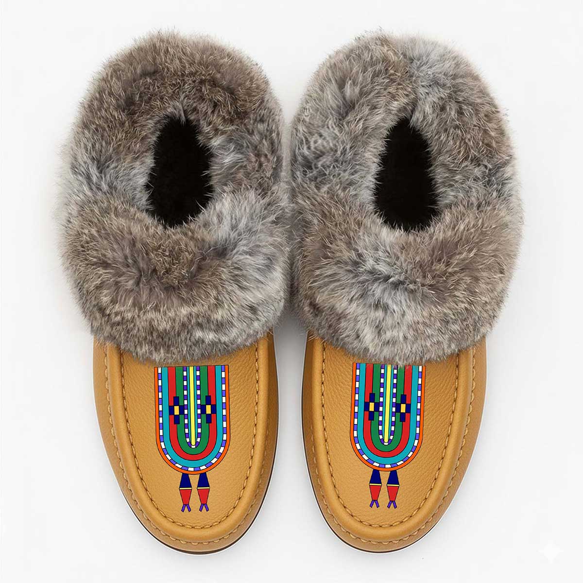 River Hold Fur Moccasin