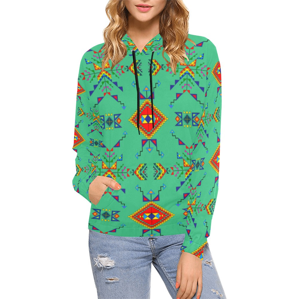 Buffalo Jump Sage Hoodie for Women