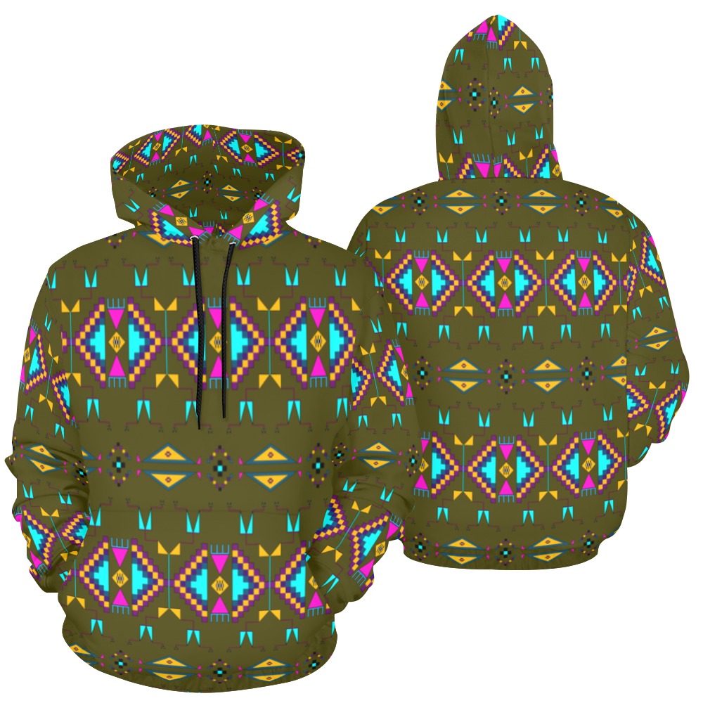 Rite of Passage Olive Hoodie for Men