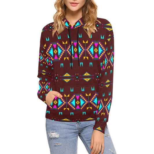 Rite of Passage Pemmican Berry Hoodie for Women