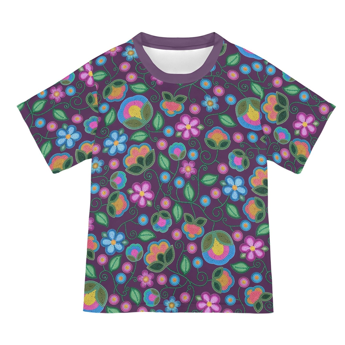 Turquoise Sunbeam Violet Tee
