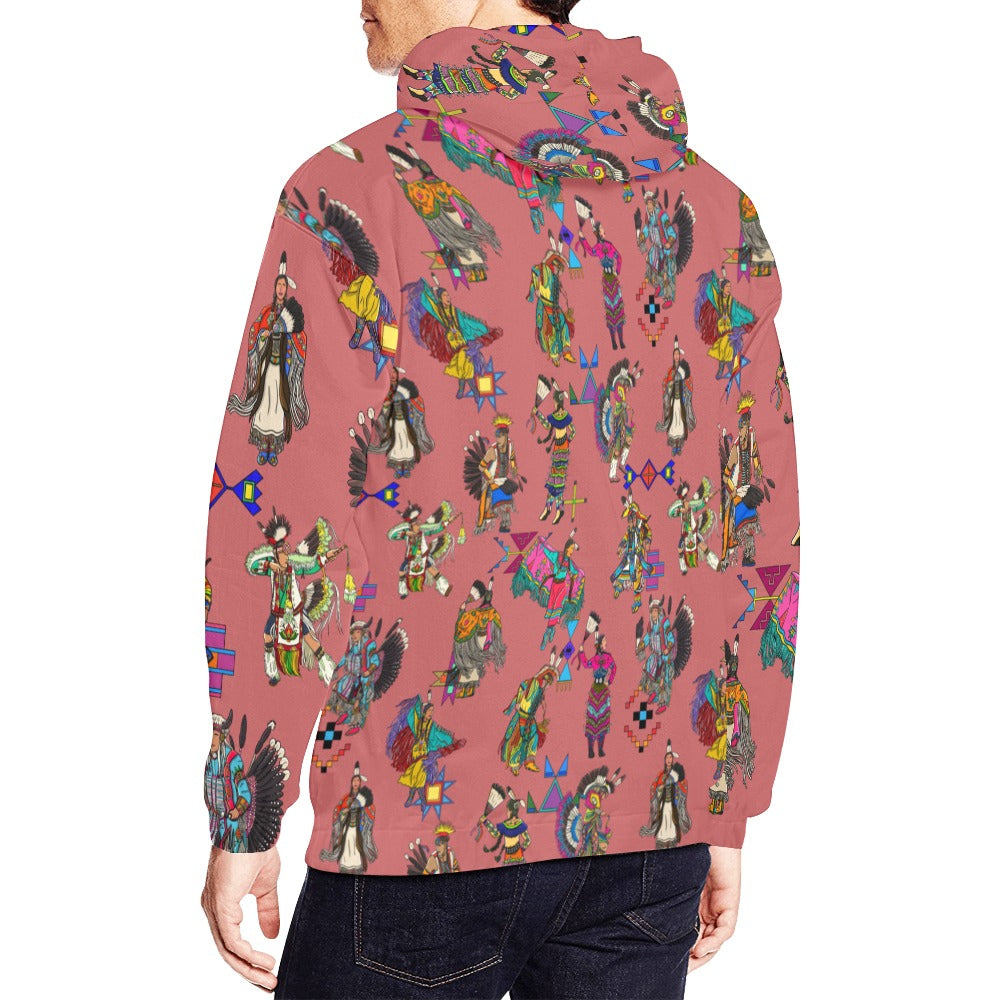 Grand Entry Dancers Terra Cotta Hoodie for Men