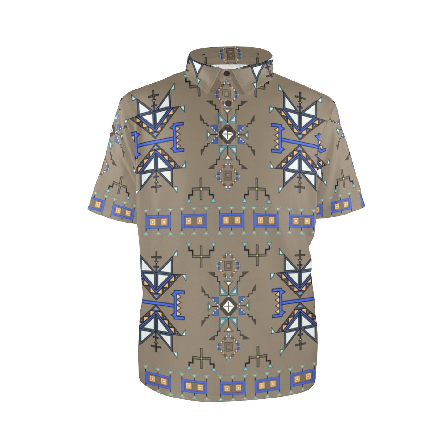 Eagle Strike Brown Polo Shirt