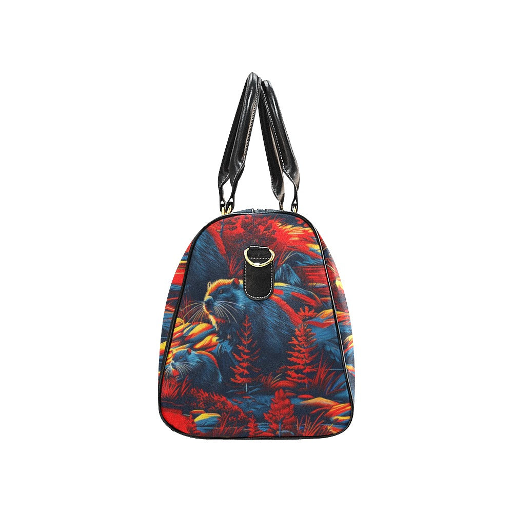 Bundle of Beavers Large Travel Bag