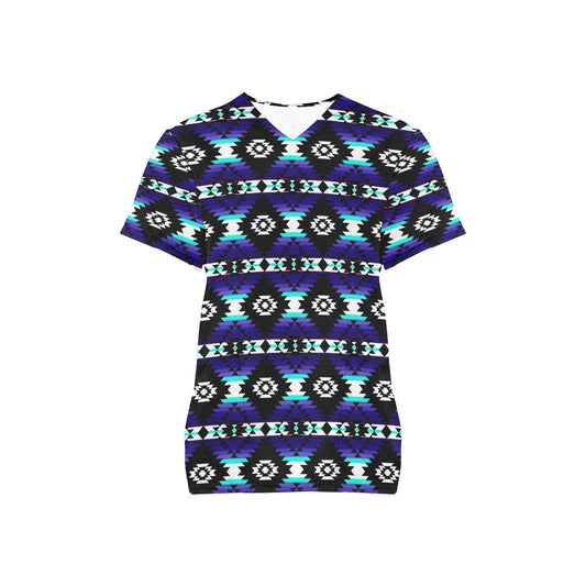 Cree Confederacy Midnight Scrub Top