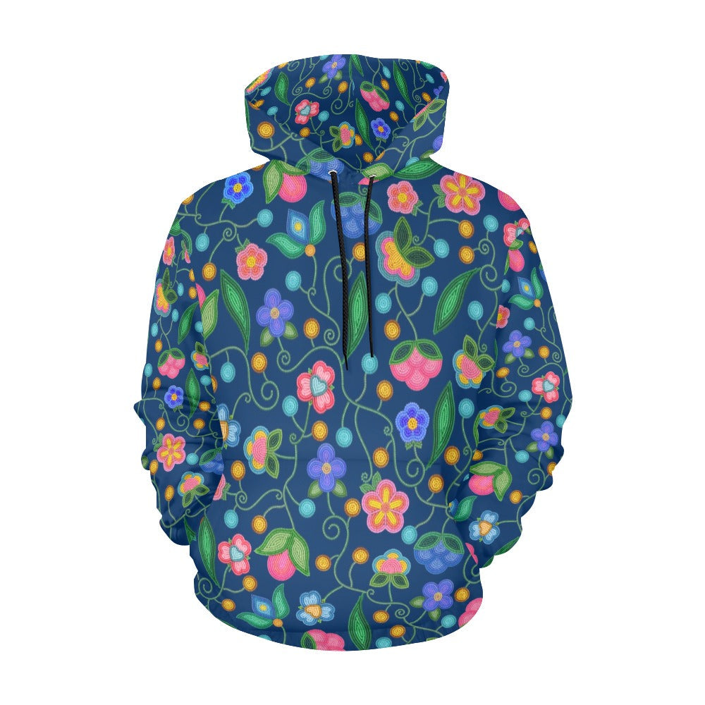 Skyberry Serenade Navy Hoodie for Men