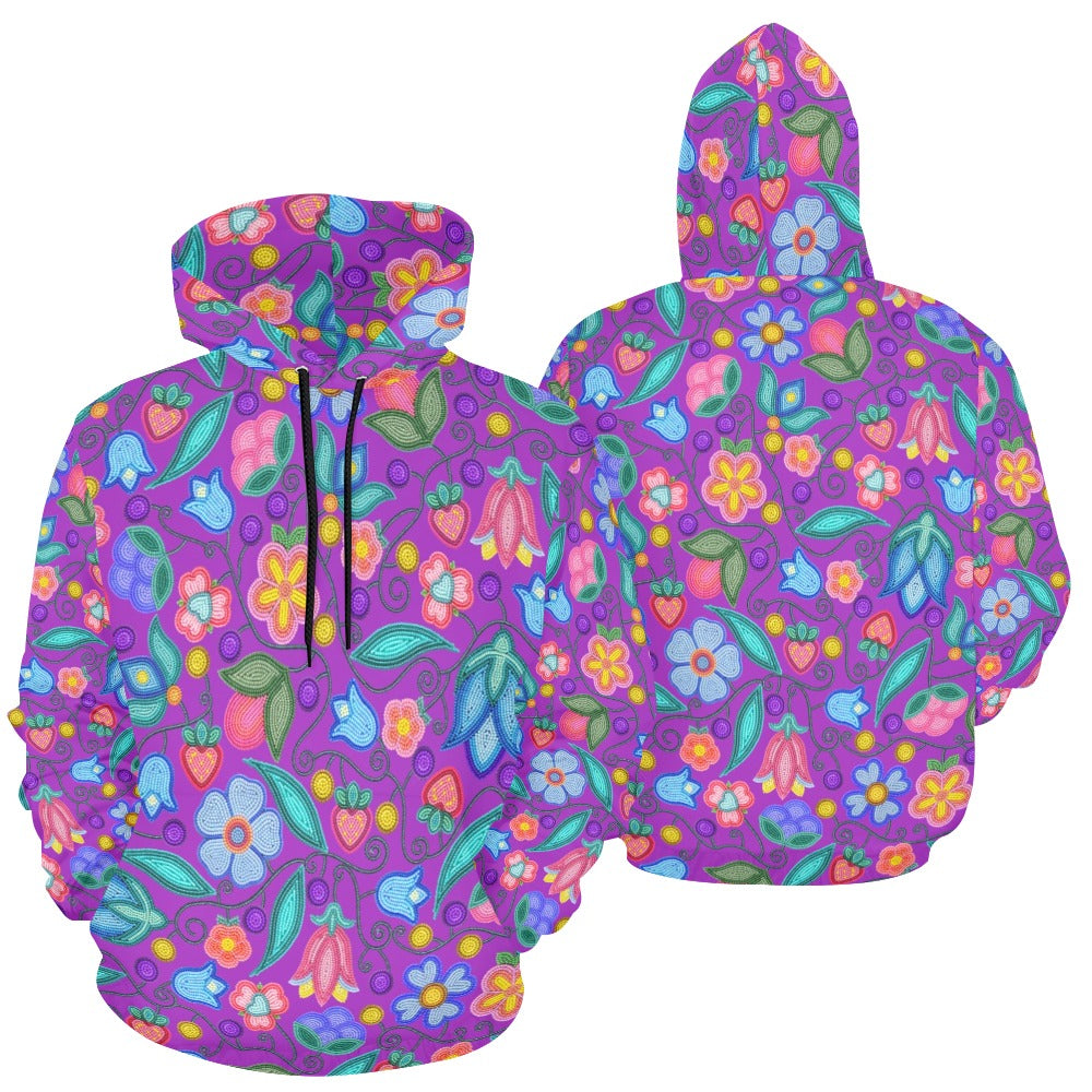 Sweet Offering Purple Hoodie for Women