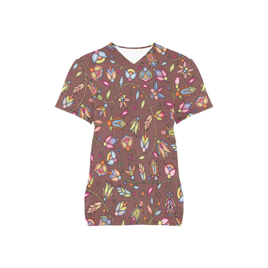 Buffalo Bloom Clay Scrub Top