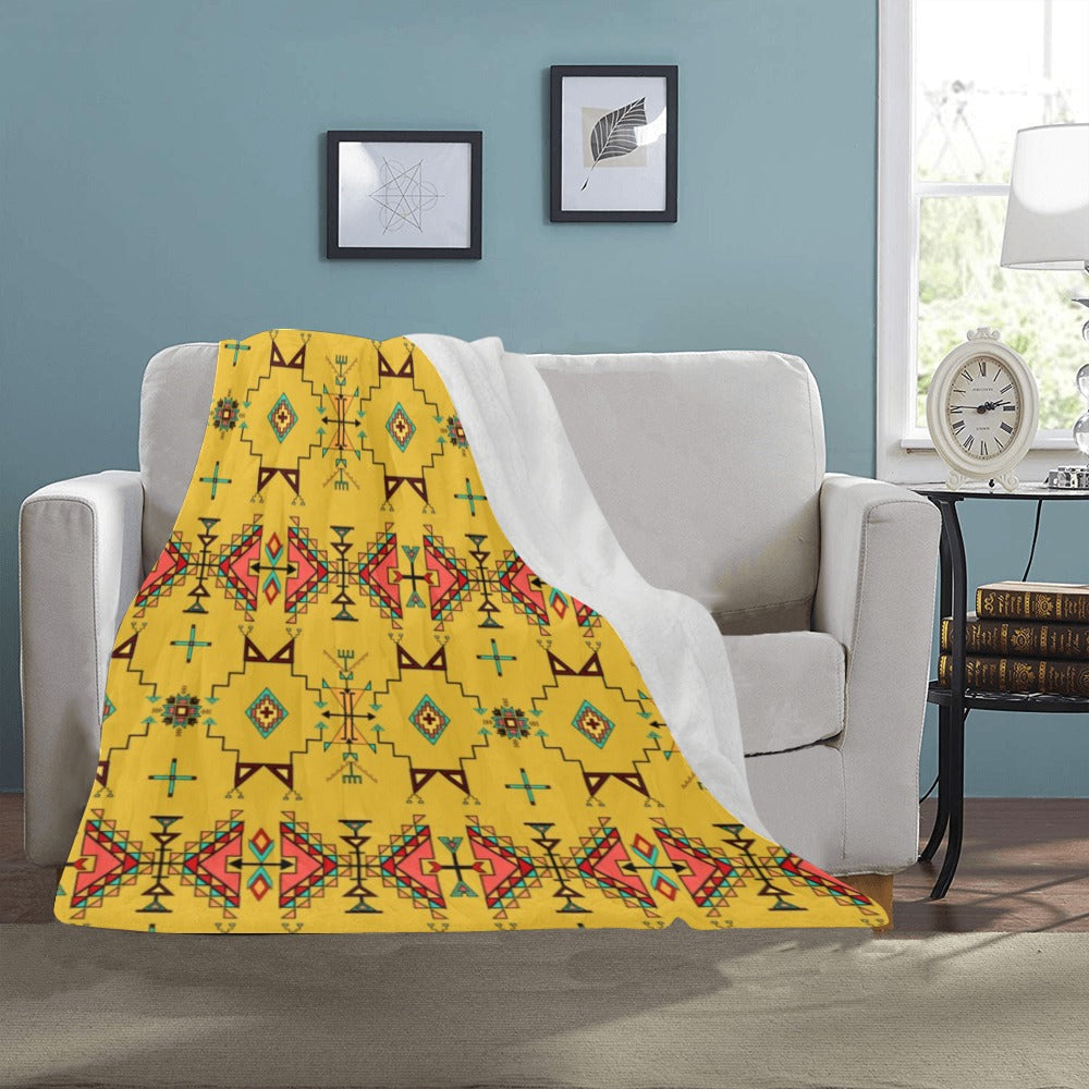 Thunder Flight Yellow Ultra-Soft Micro Fleece Blanket 40"x50"