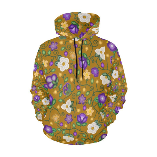 Midnight Moss Bloom Toffee Hoodie for Women