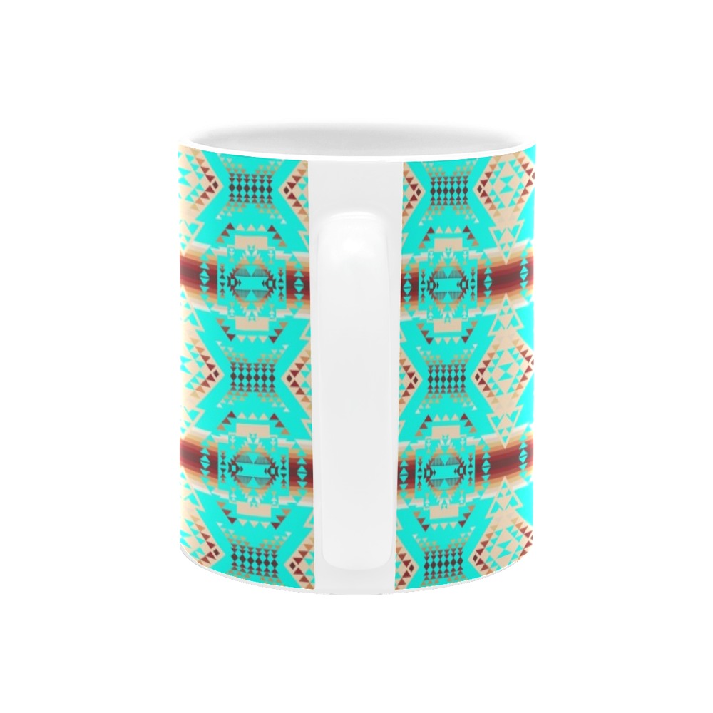 Gathering Earth Turquoise Mug